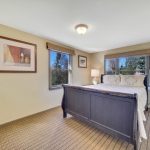 Queen size bed second floor